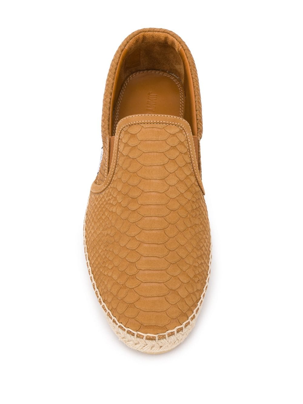 Vlad snakeskin effect espadrilles - 4