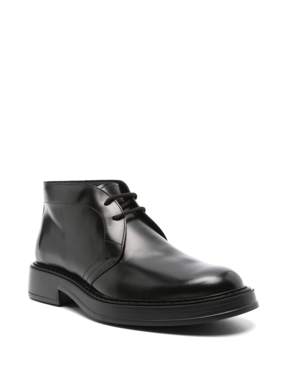 leather desert boots - 2