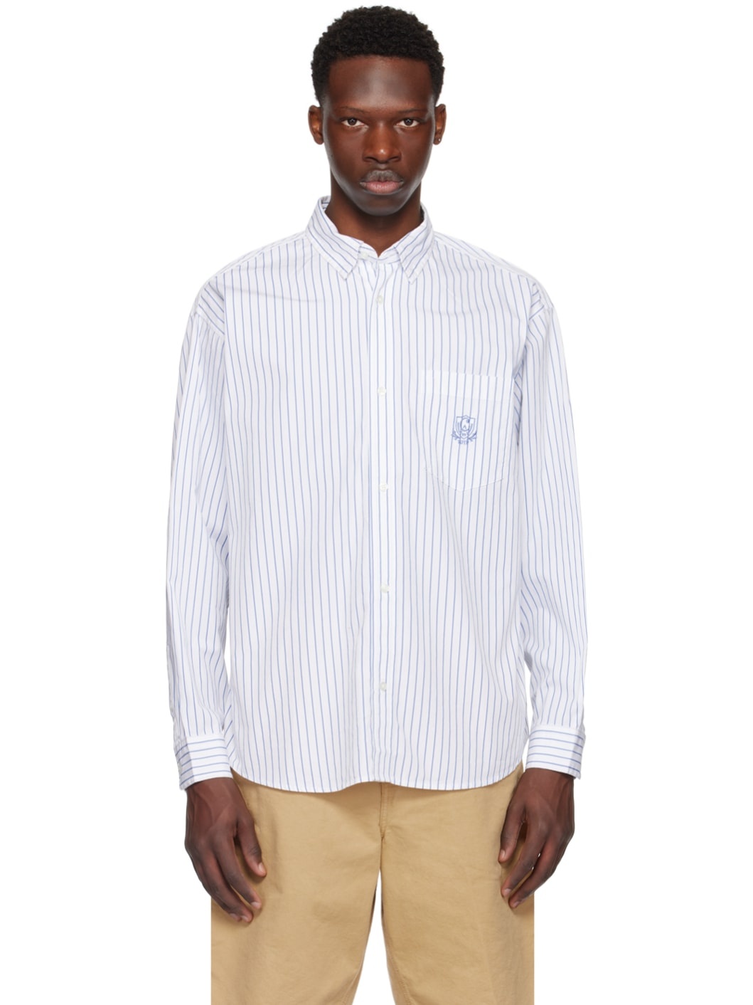 White Linus Shirt - 1