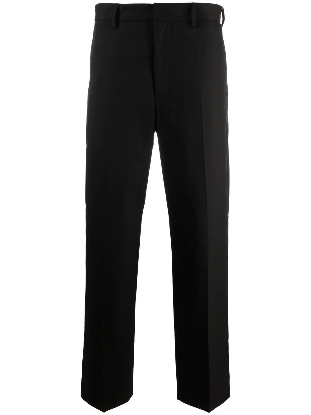 tailored-cut straight-leg trousers - 1