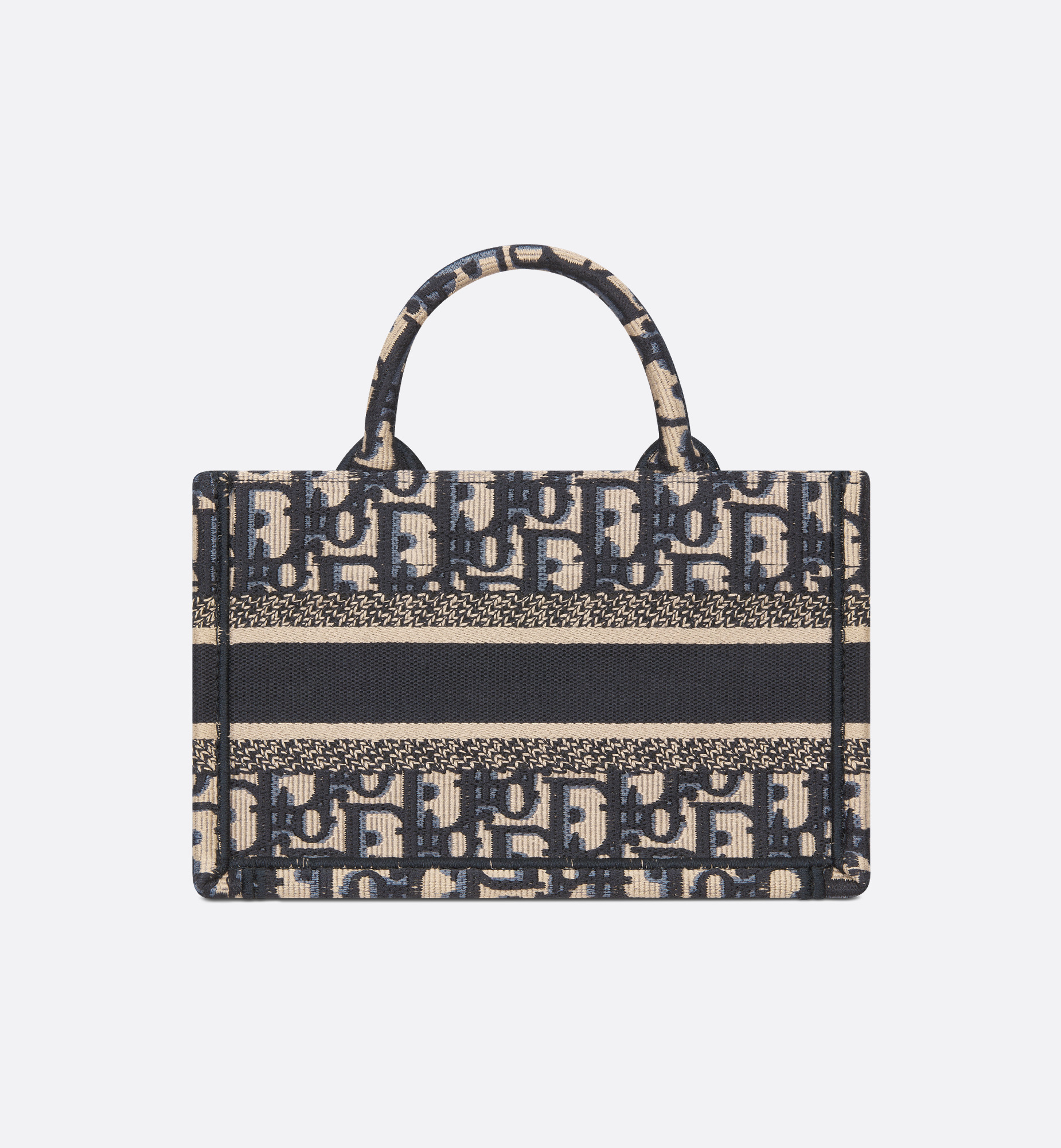 Mini Dior Book Tote with Strap - 5