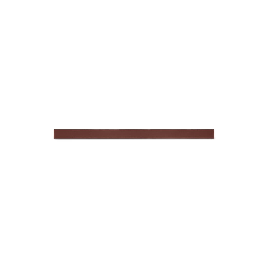 Women's Bb Thin Belt in Beige - 2