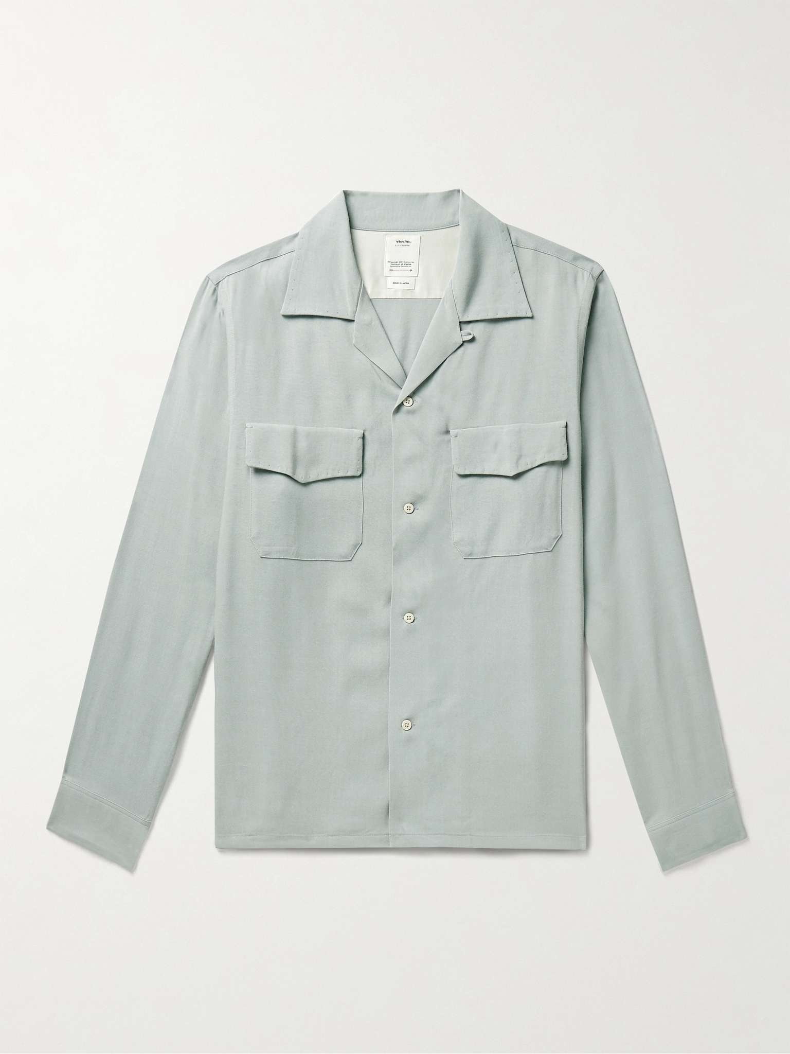 Keesey Convertible-Collar Woven Shirt - 1