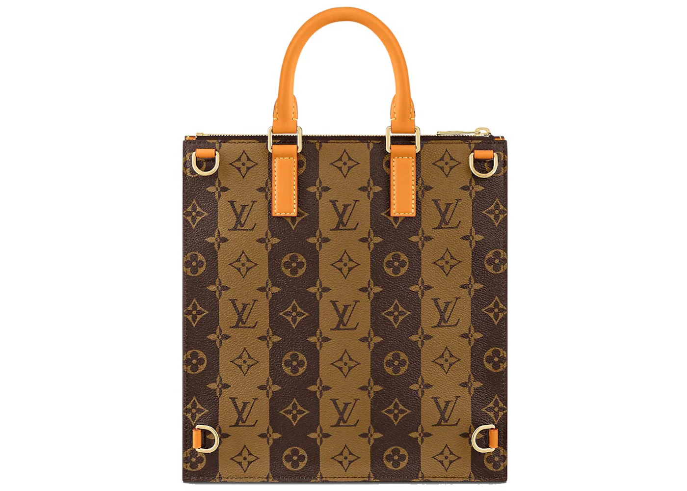 Louis Vuitton x Nigo Sac Plat Cross Monogram Stripes Brown - 2