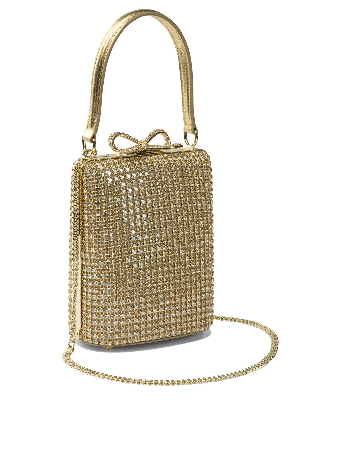 Self-portrait Gold Crsital Mini Handbag - 2