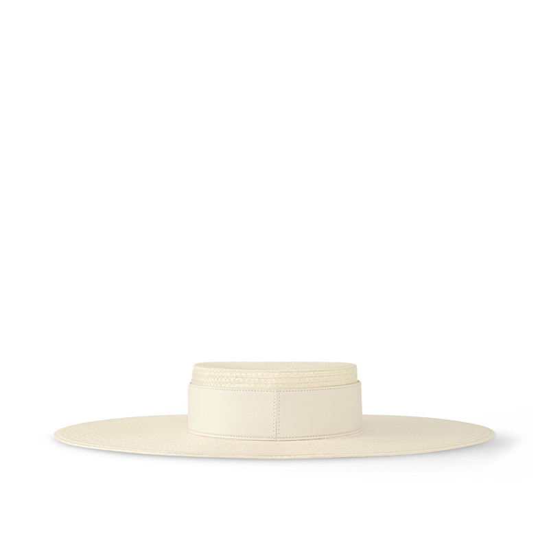 Straw Boxy Hat 3