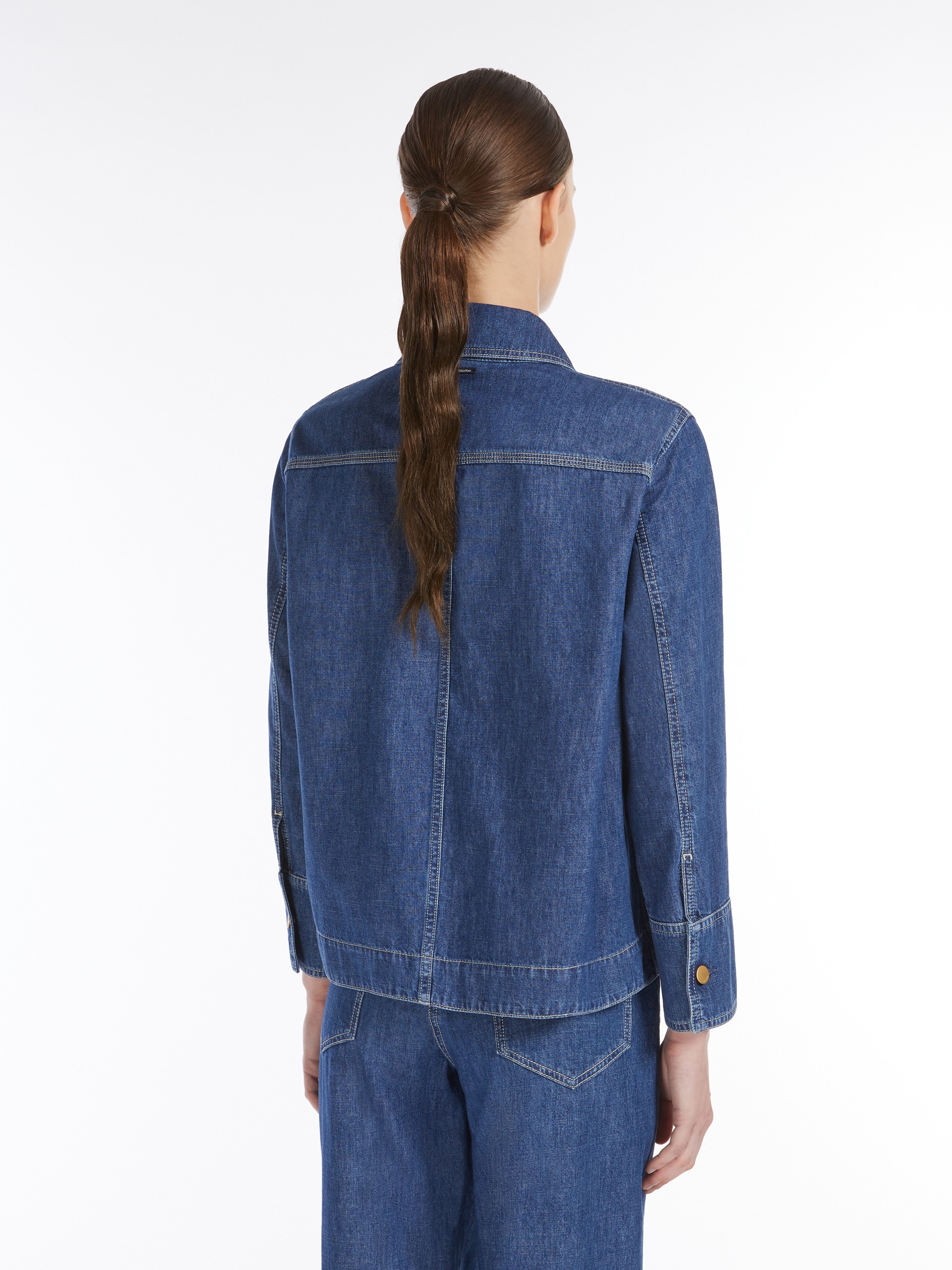 GIULIETTA Cotton denim jacket - 4