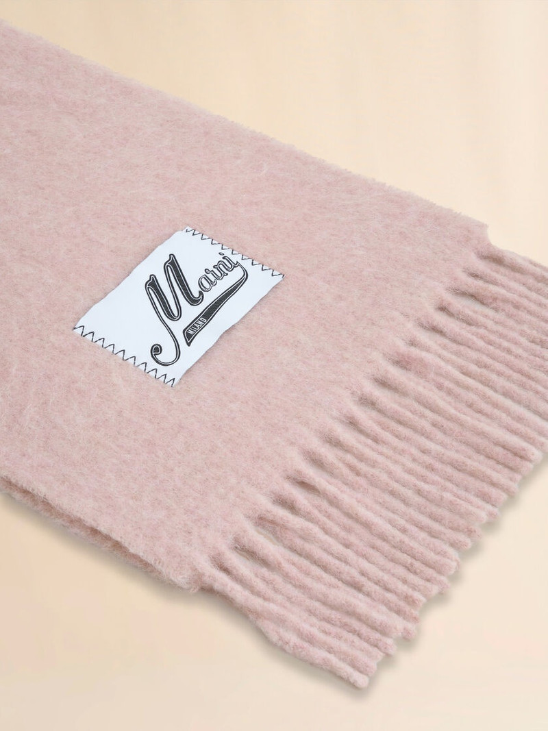 Marni LIGHT PINK ALPACA SCARF outlook