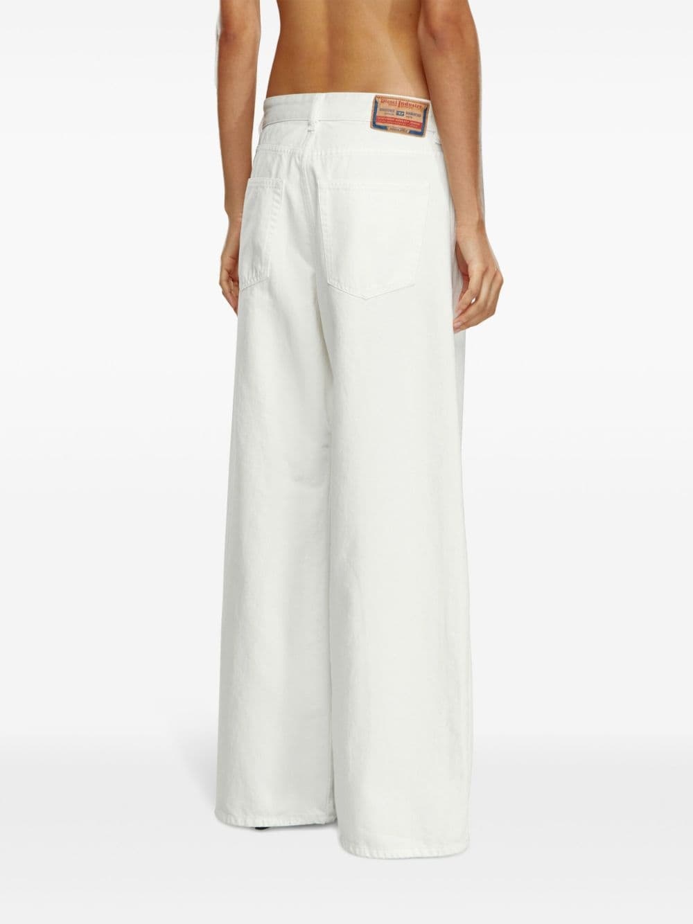 low-rise wide-leg jeans - 6