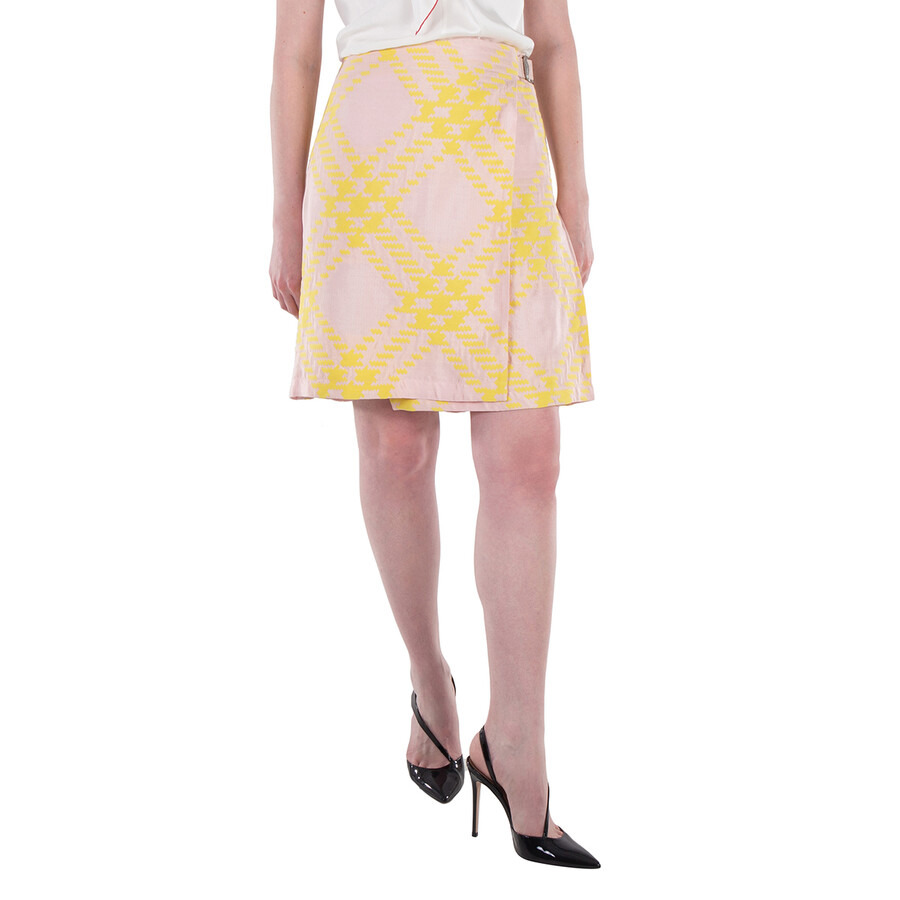 Burberry Pleat Detailing Wrap Skirt - 3