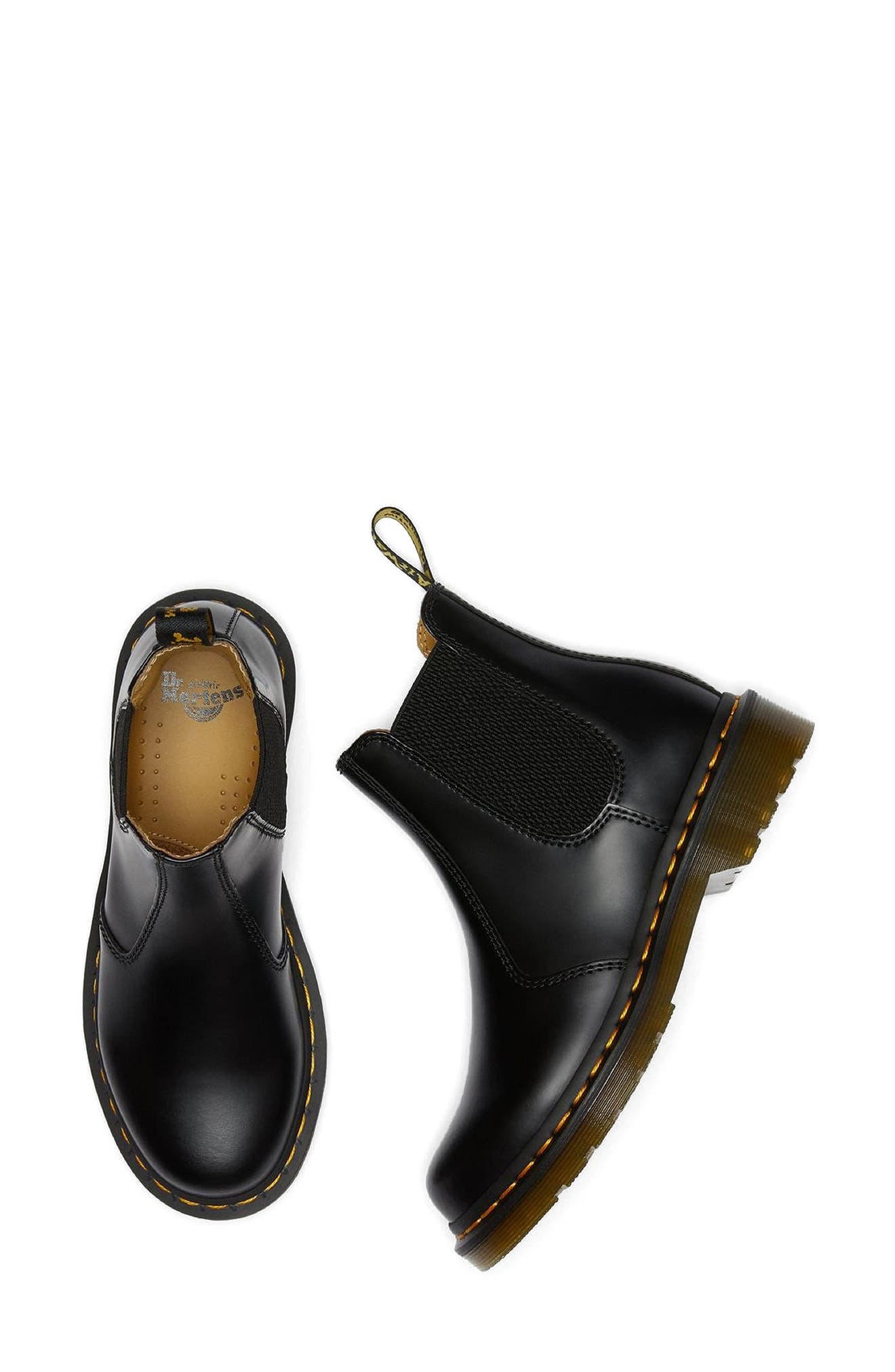 Dr. Martens 2976 Chelsea Boot in Black/Black at Nordstrom - 5
