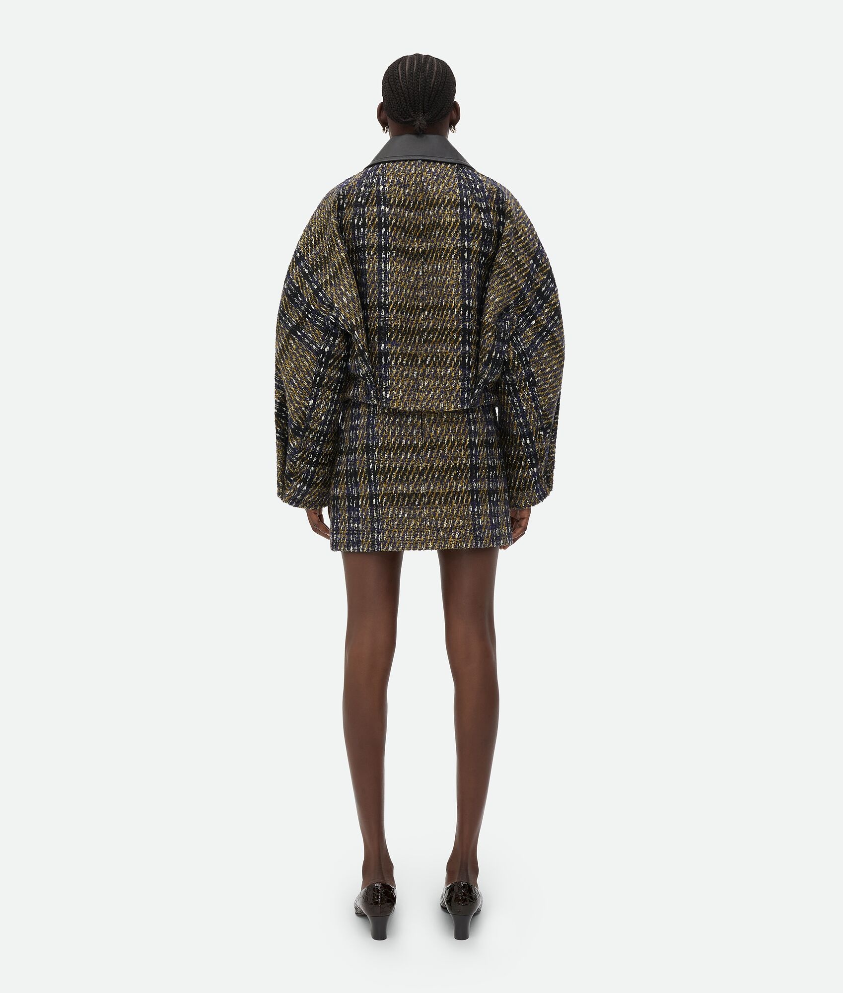 Check Pressed Wool Jacket - 3