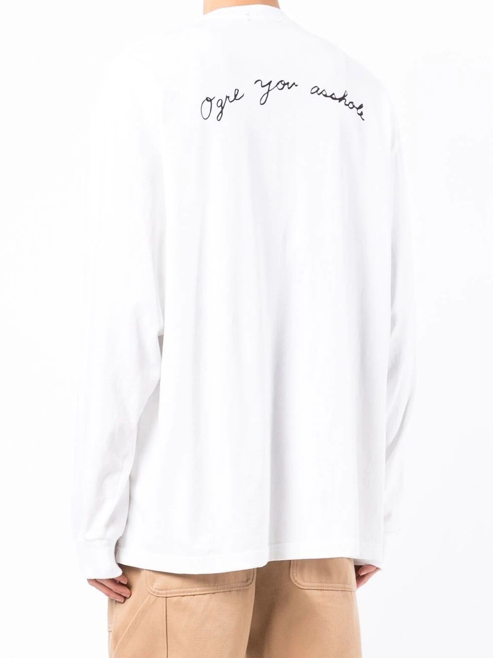 graphic-print long-sleeve T-shirt - 5