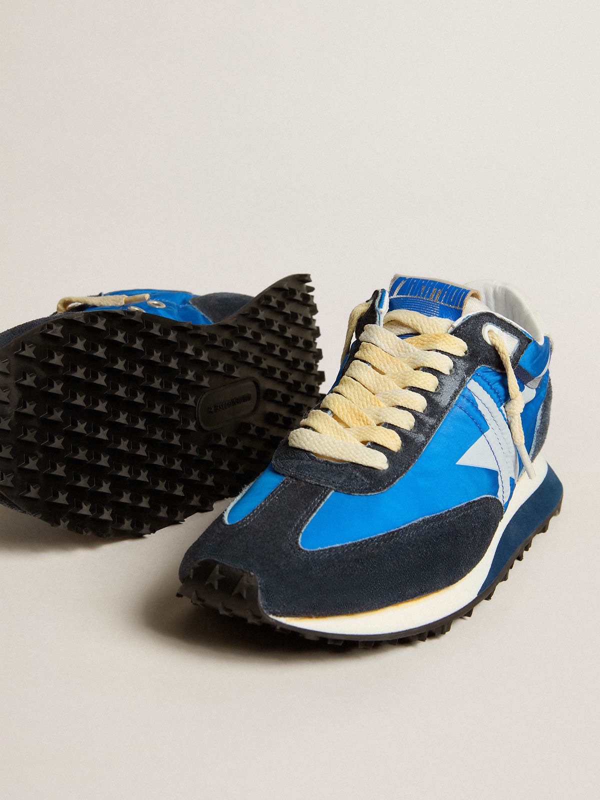 Men’s Marathon with blue nylon upper and white star - 3