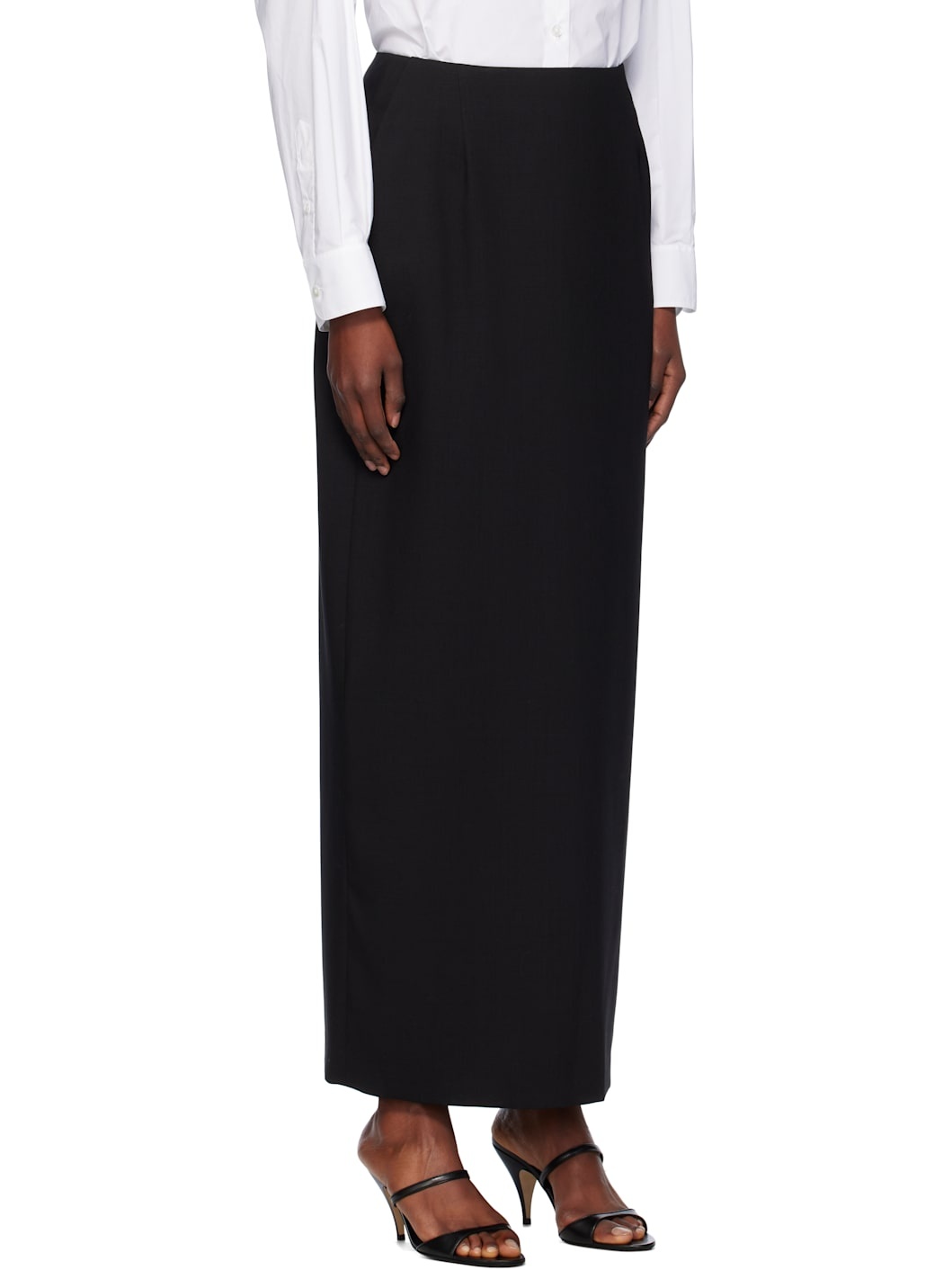 Black Valeria Maxi Skirt - 2