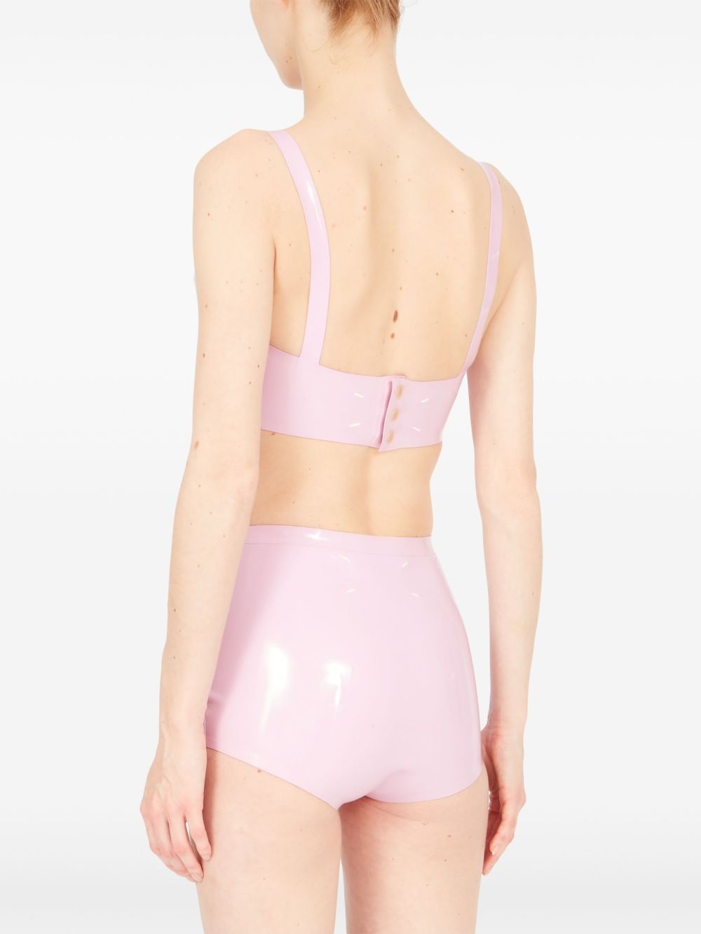 latex balconette bra - 6