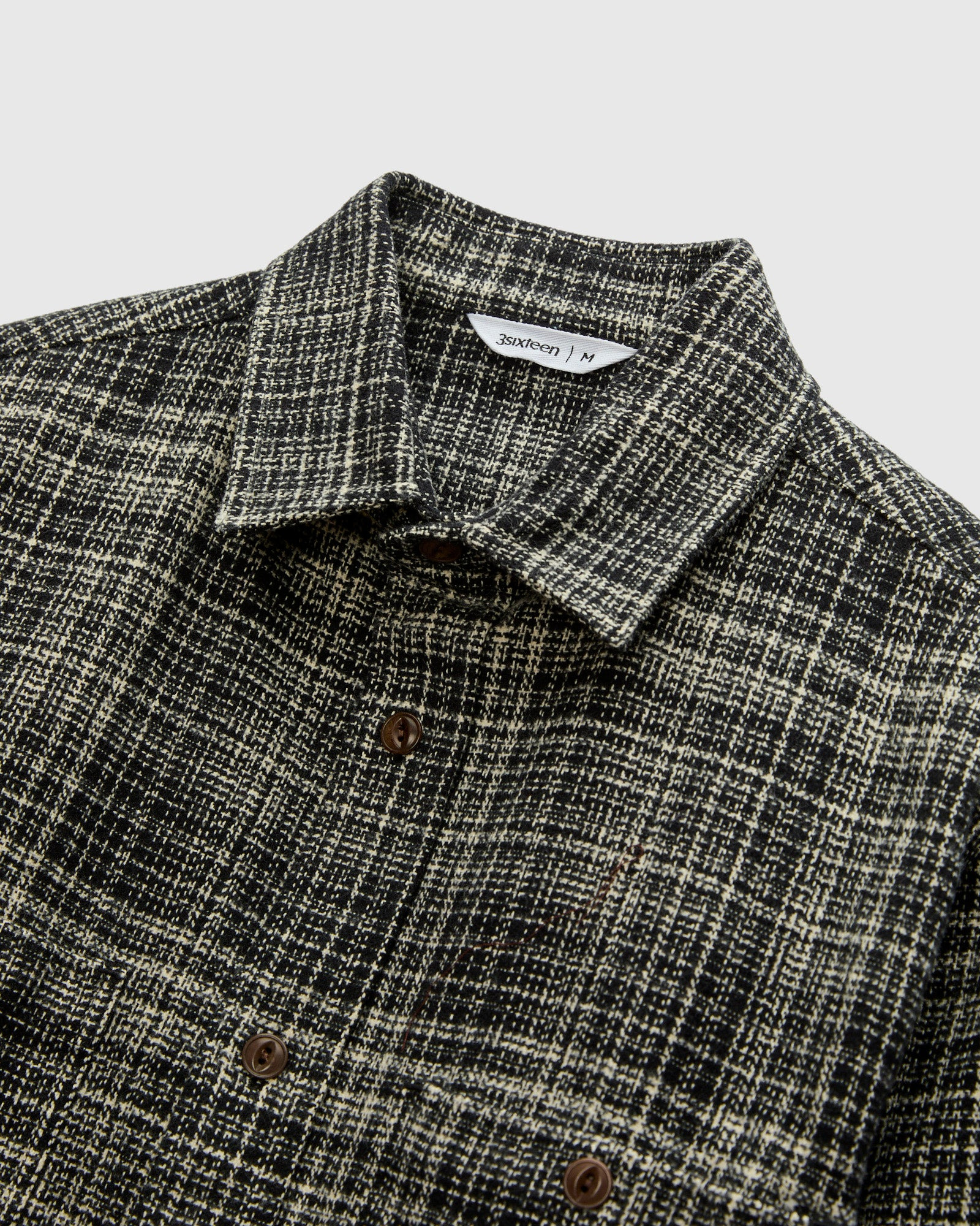 Utility Flannel in Static Plaid - 3