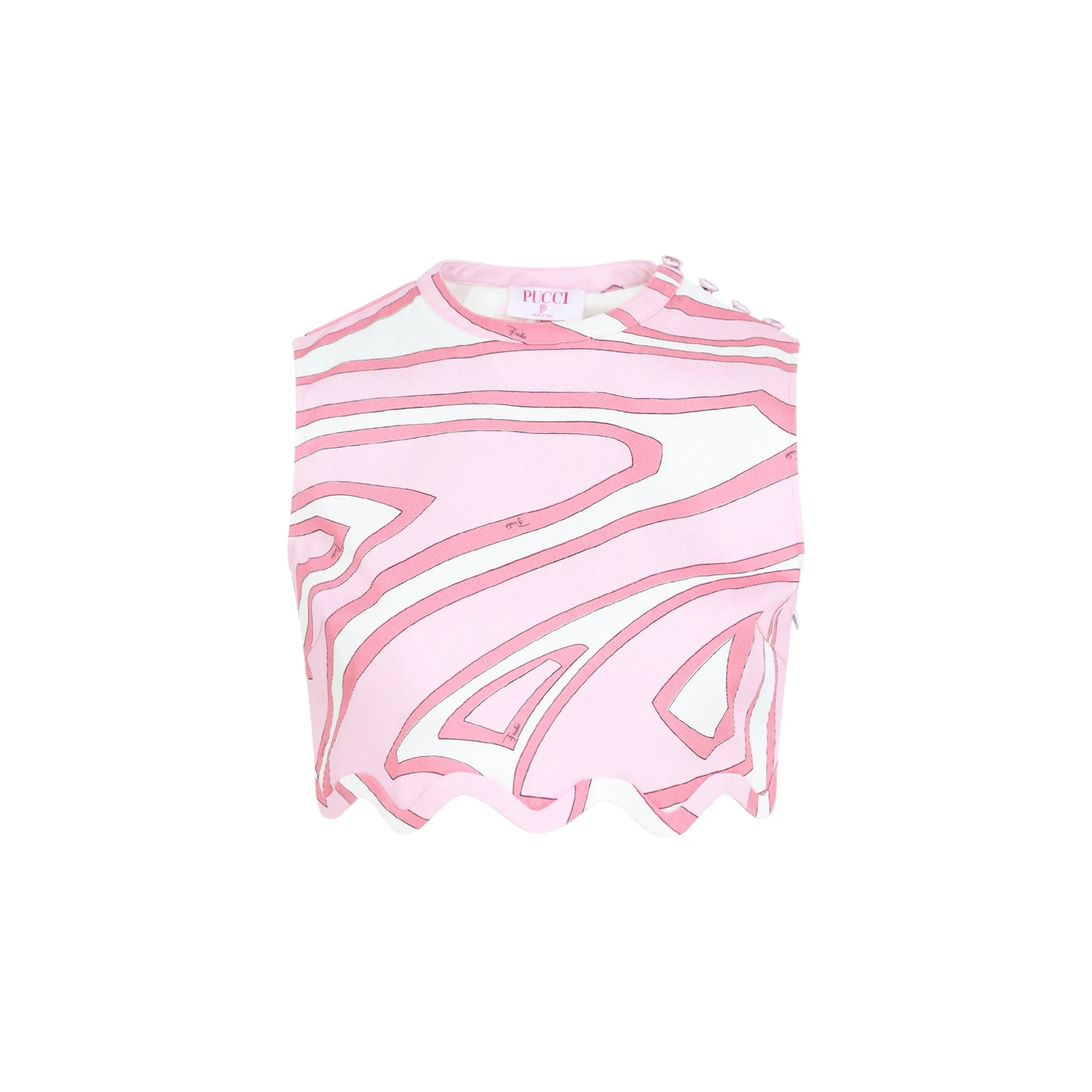 Pucci Sleeveless Top - 1