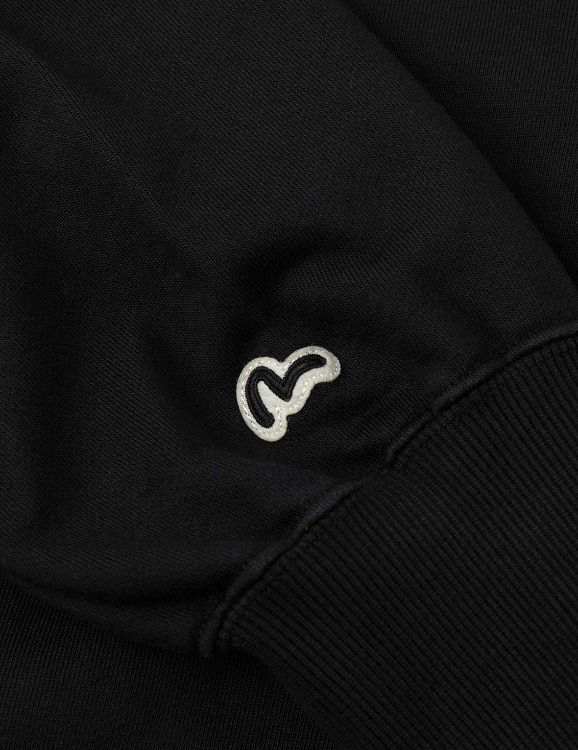UFO Print and Seagull Appliqué Relax Fit Hoodie - 9