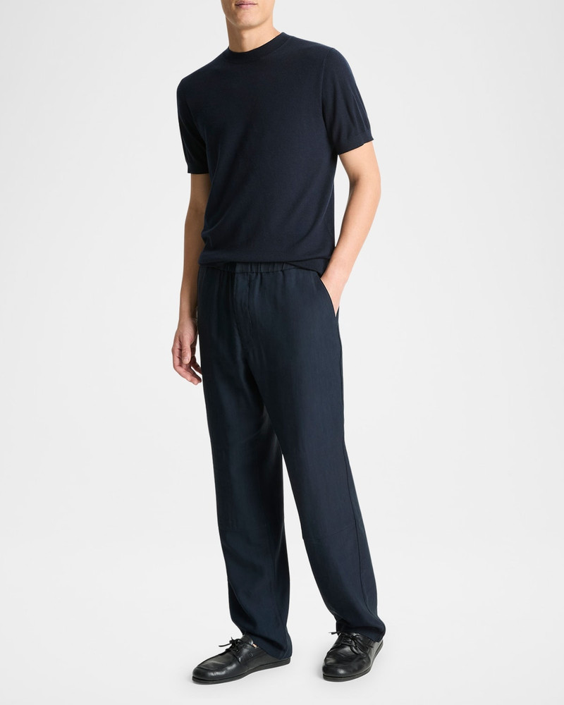 Vince Men's Compact Linen Louie Pants outlook