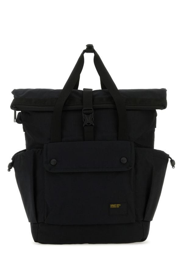 Black fabric Haste Tote Bag - 1