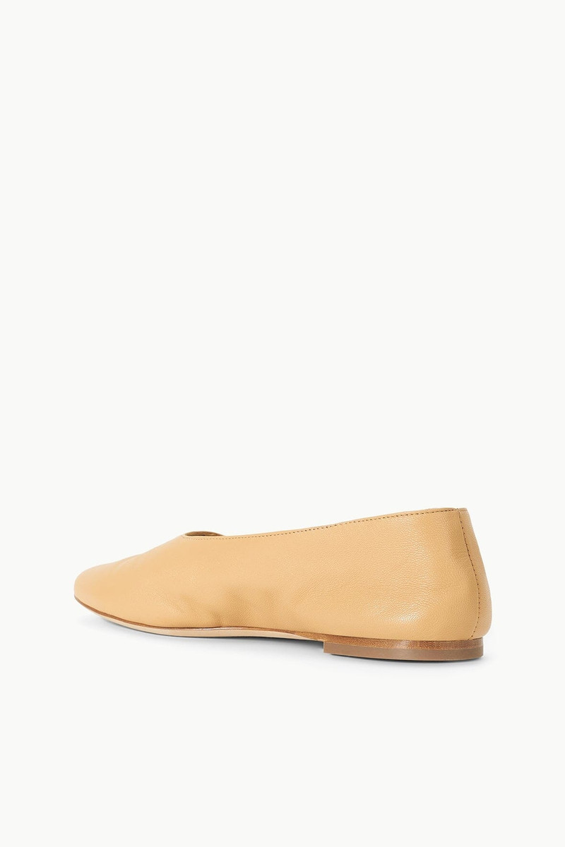 STAUD STAUD ALBA BALLET FLAT PORCINI outlook