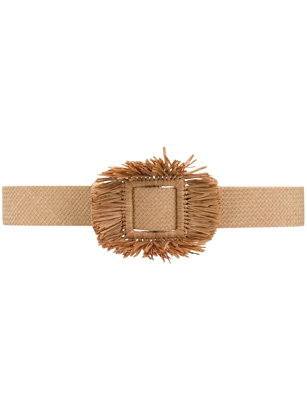 woven fringe trim belt - 1