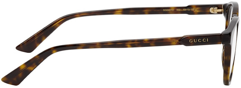 GUCCI Tortoiseshell Round Glasses outlook