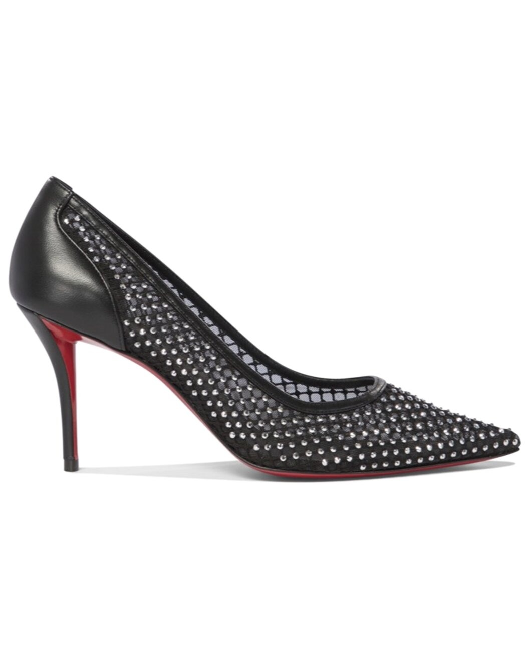 Christian Louboutin Apostropha Mesh Strass Pump - 2