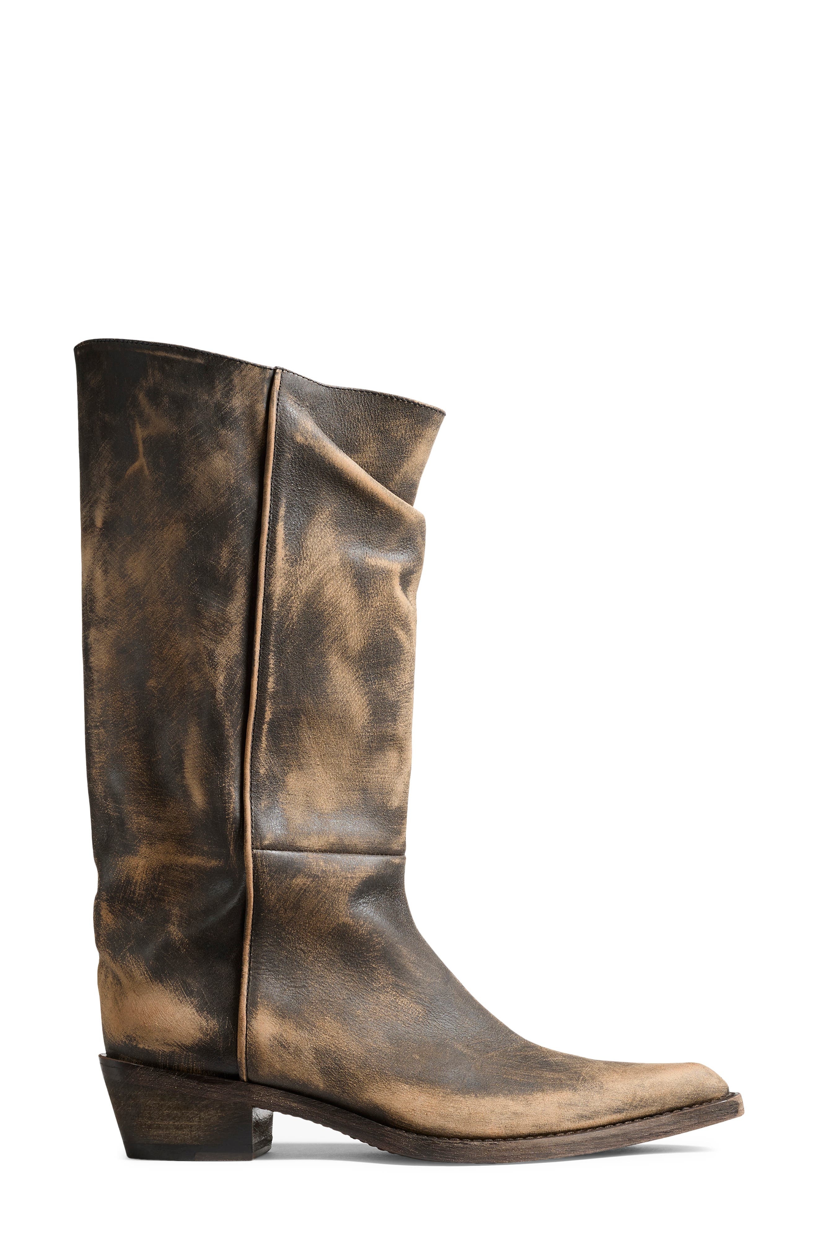 Khaite Clive Western Boot in 482 Vintage Black at Nordstrom - 3