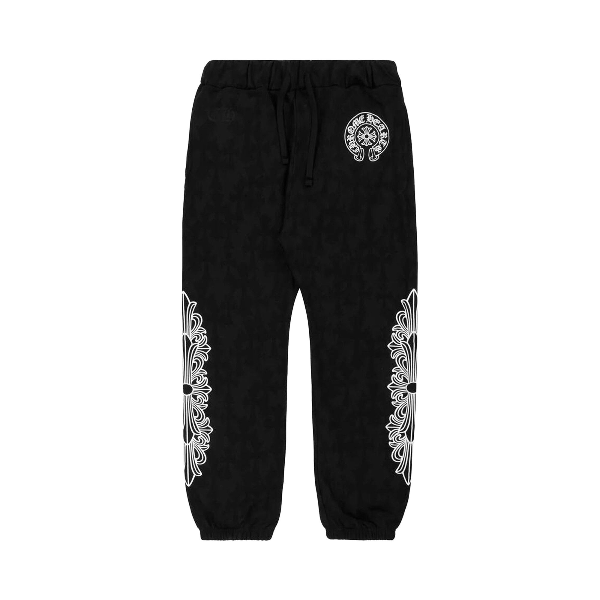 Chrome Hearts Cemetry Cross Sweatpants 'Black' - 1