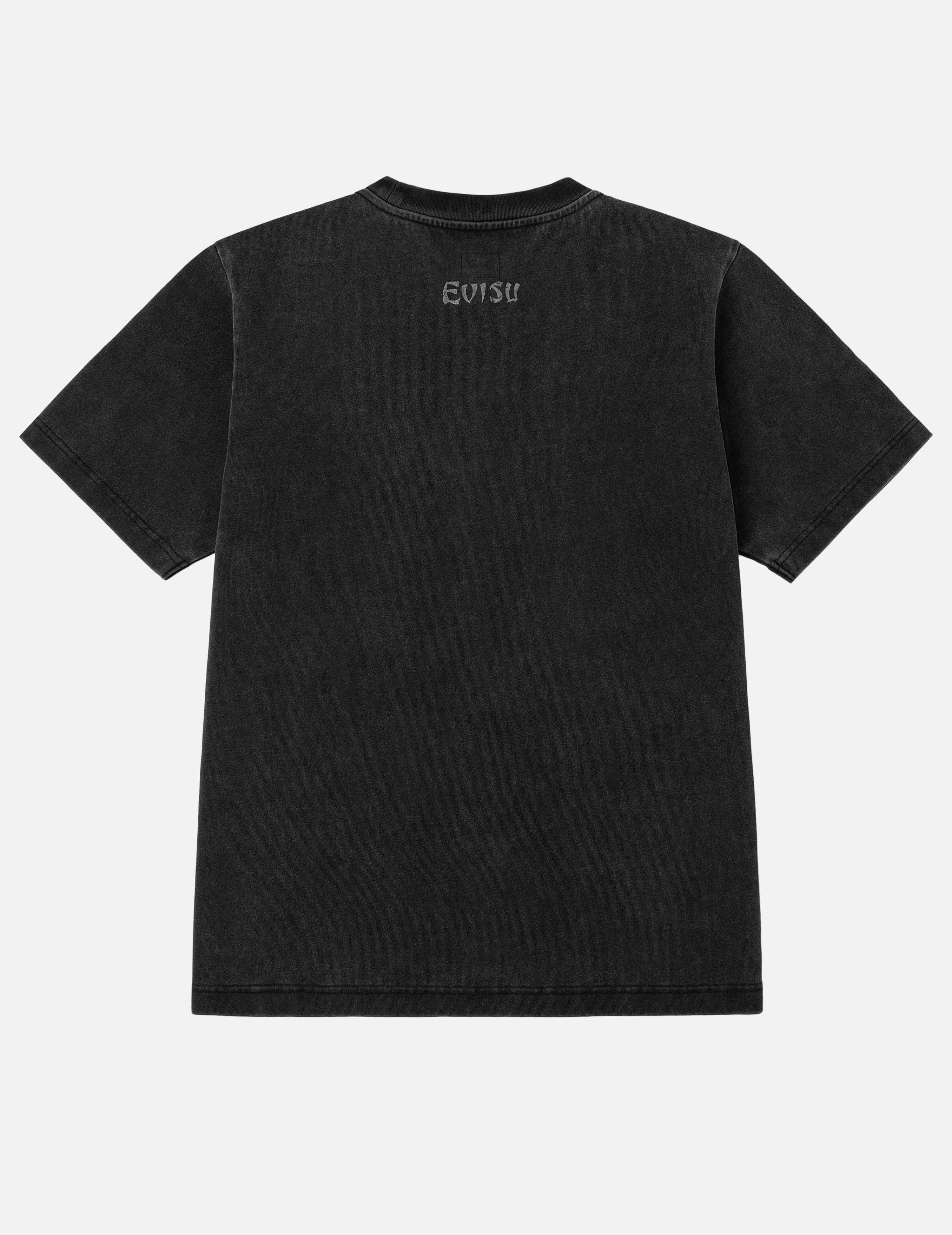 Hand-Drawn Seagull Print Relax Fit T-Shirt - 2