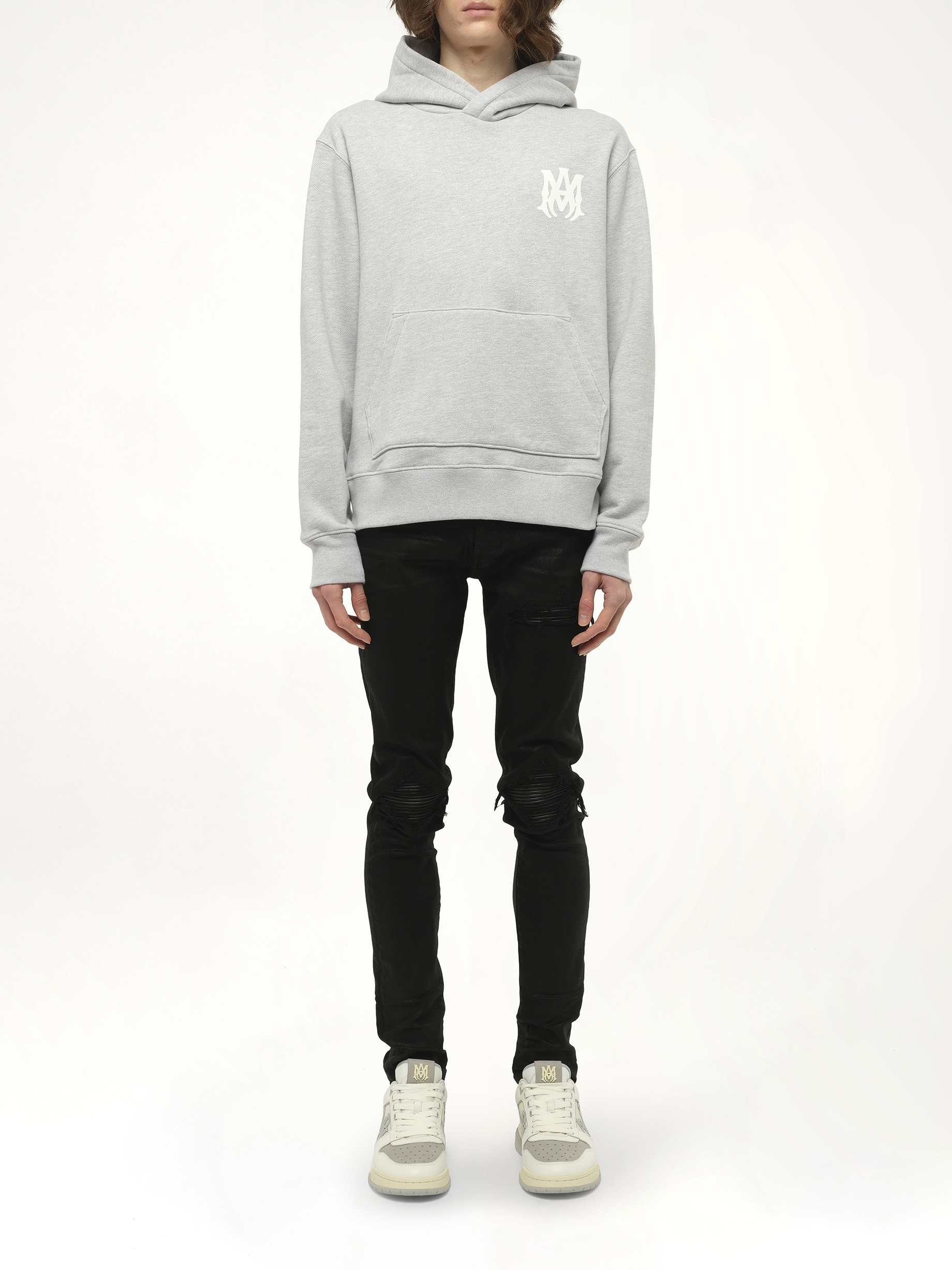 MA Core Logo Hoodie in Grey - 7