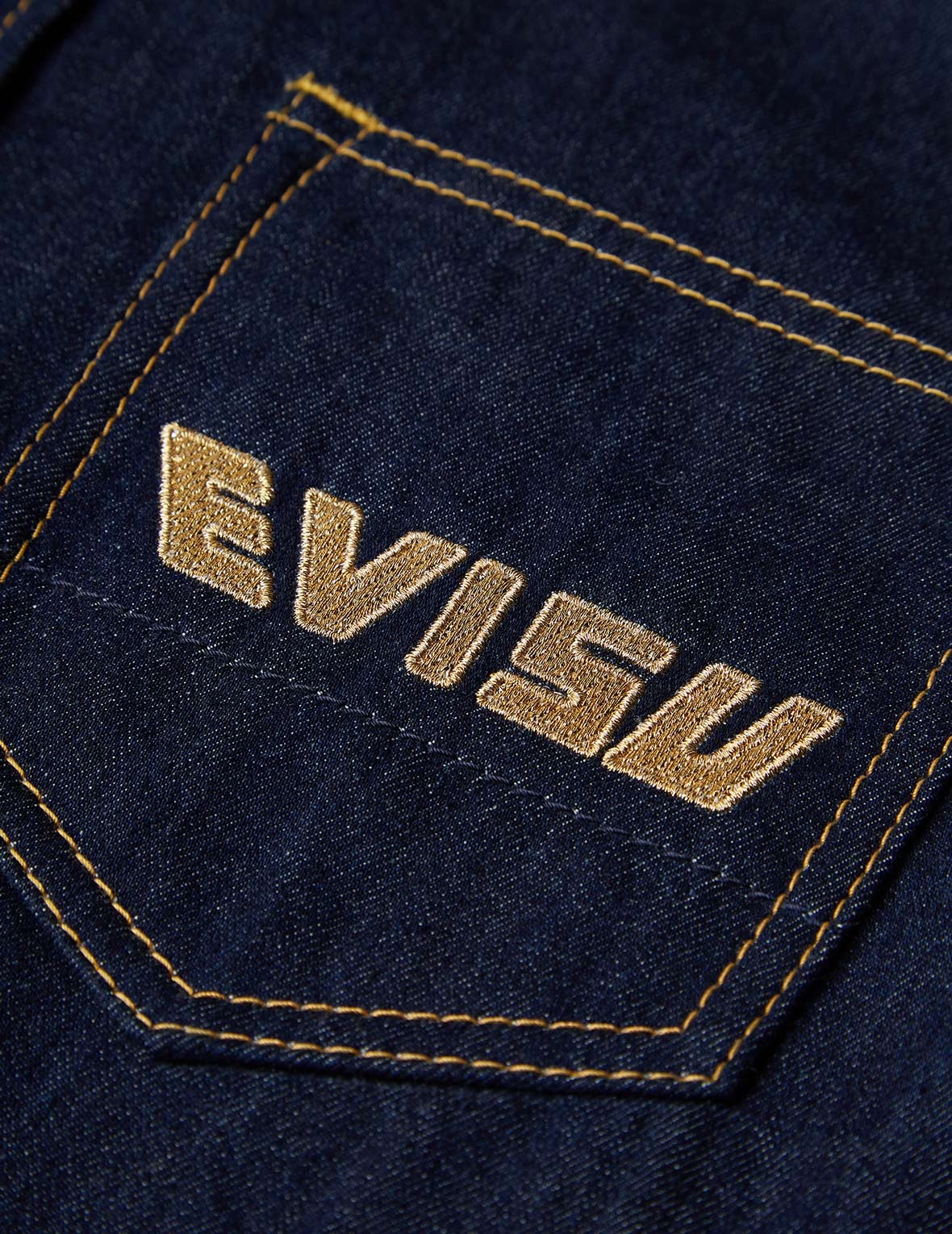 DOUBLE DAICOCK DENIM SHIRT - 7