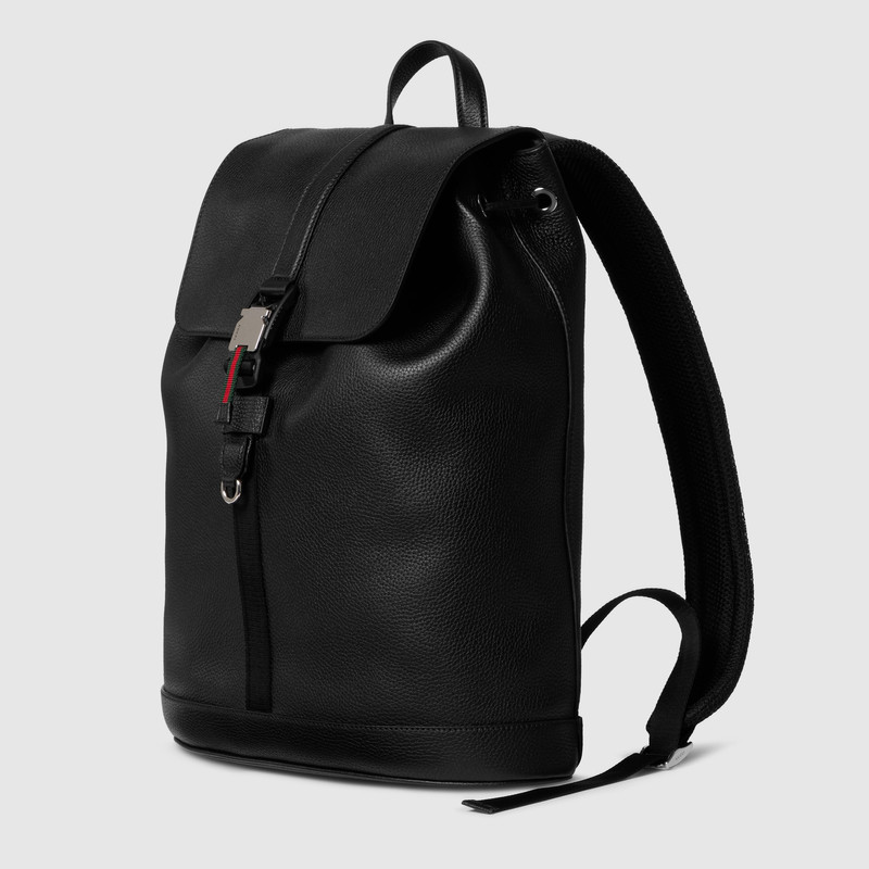 GUCCI Large backpack with Web outlook