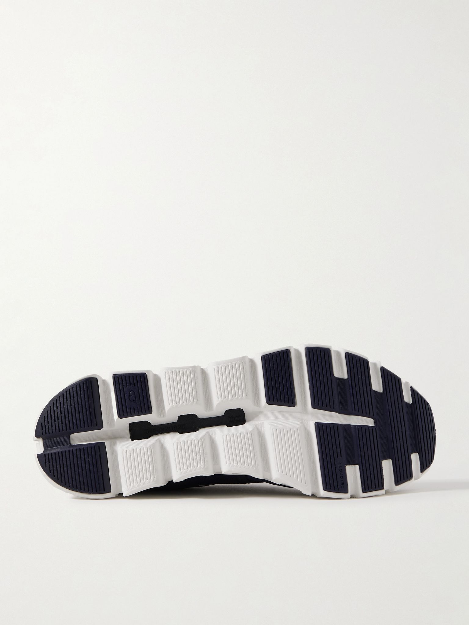 Cloud 6 Rubber-Trimmed Mesh Slip-On Sneakers Navy - 3