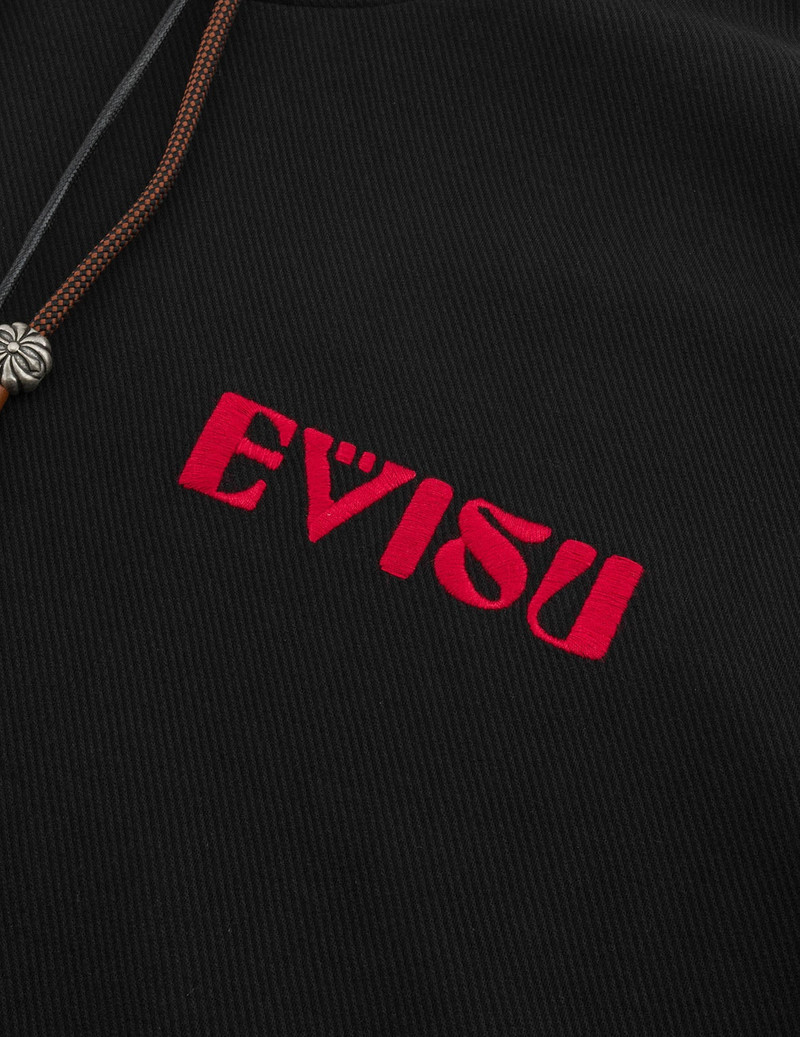 EVISU Totem Print and Embroidery Relax Fit Hoodie 4