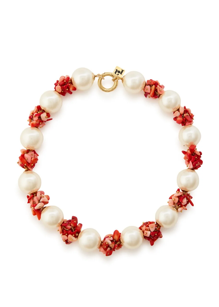 Rosantica Beaded Necklace - 1