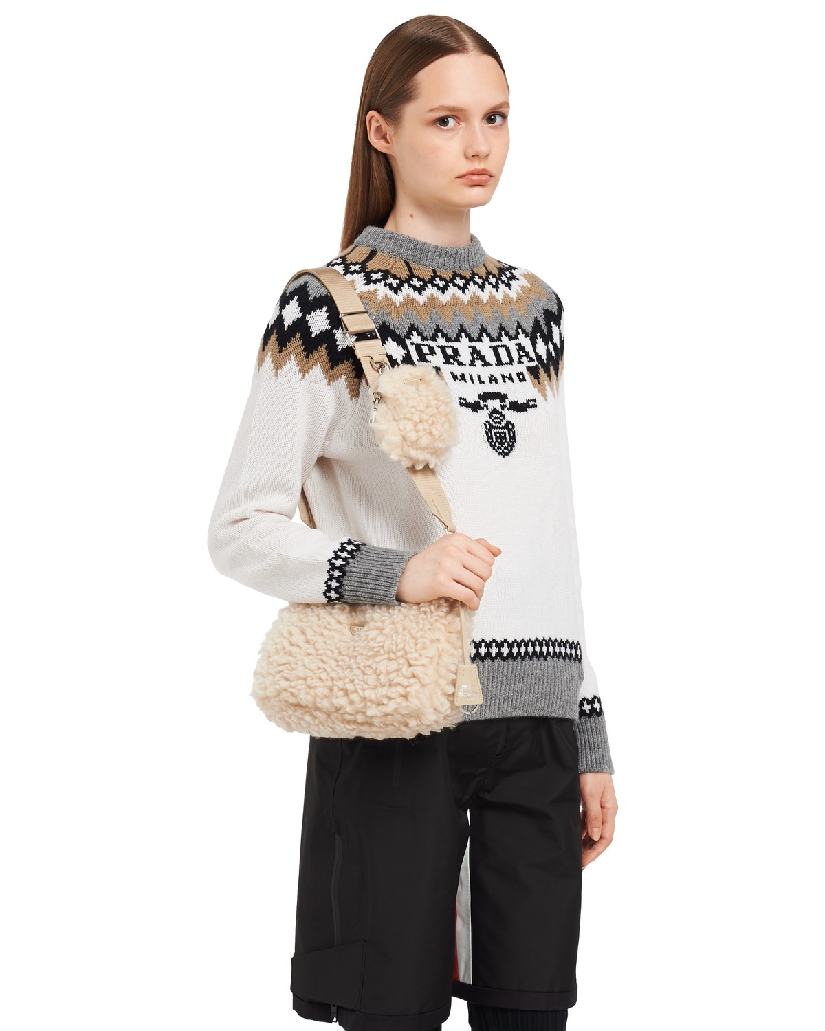 Re-Edition 2005 wool and cashmere mini-bag - 2