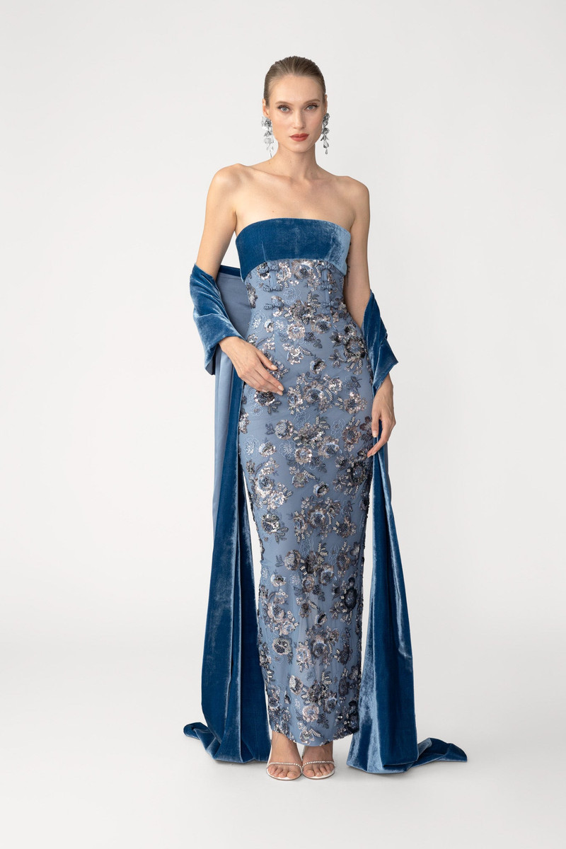 ADRIAN EMBROIDERED GOWN 2