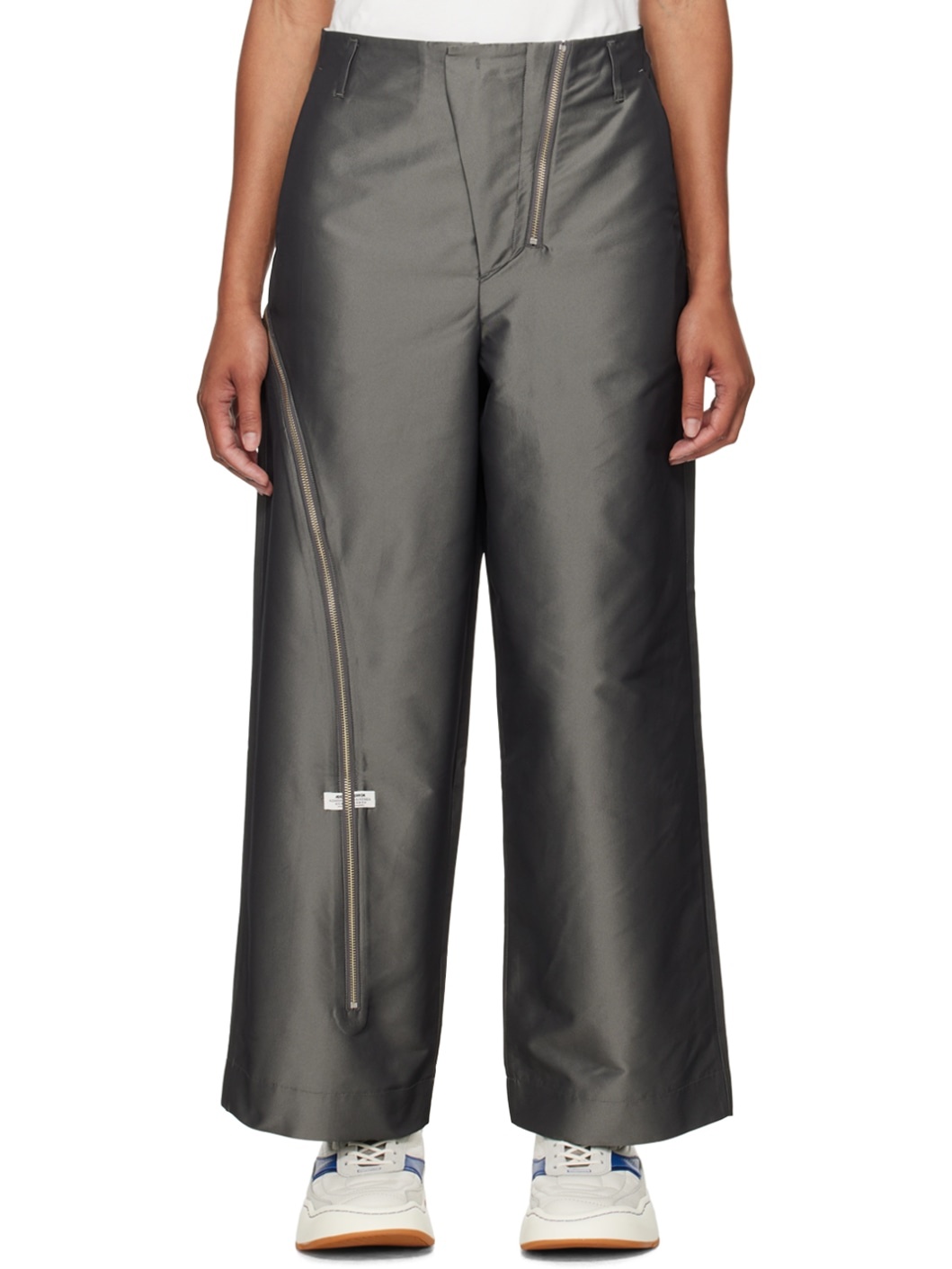 Gray Fraven Trousers - 1