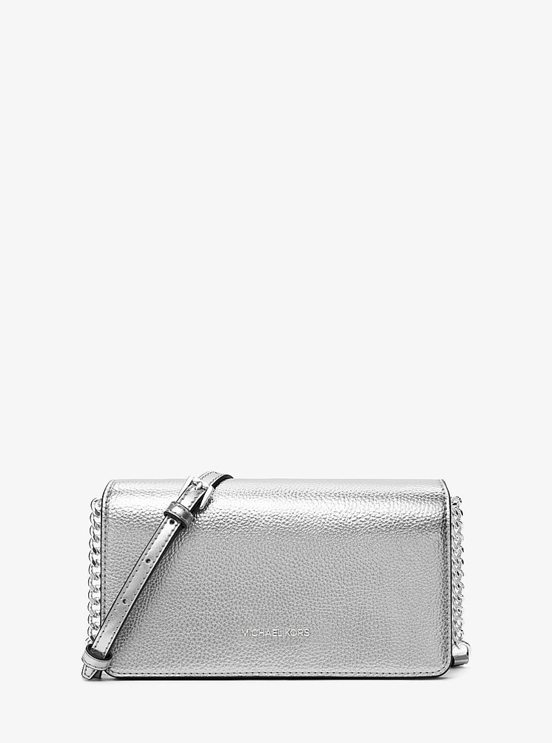 Jet Set Medium Metallic Crossbody Bag 1