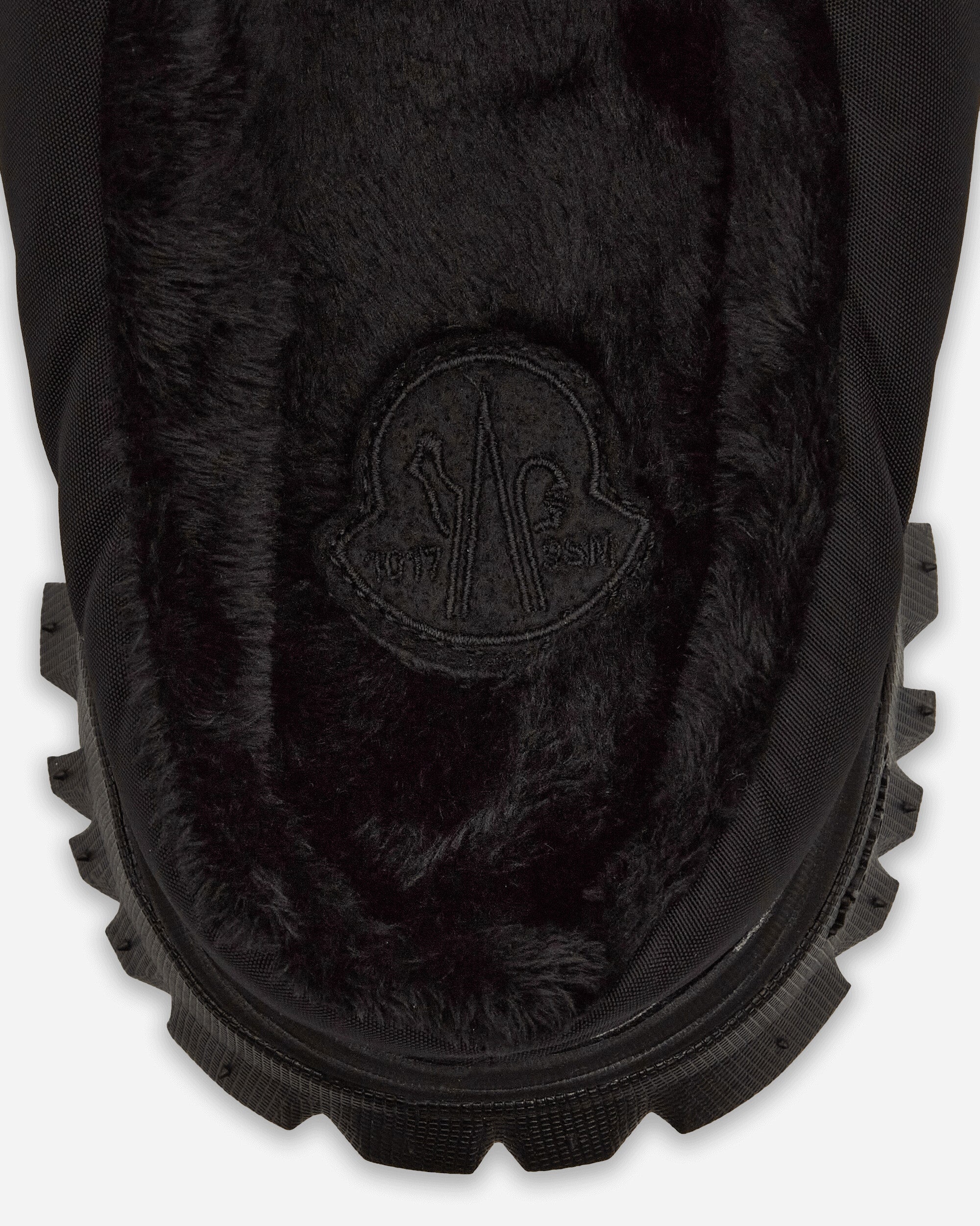 6 Moncler 1017 ALYX 9SM Puffer Trail Slides Black - 6