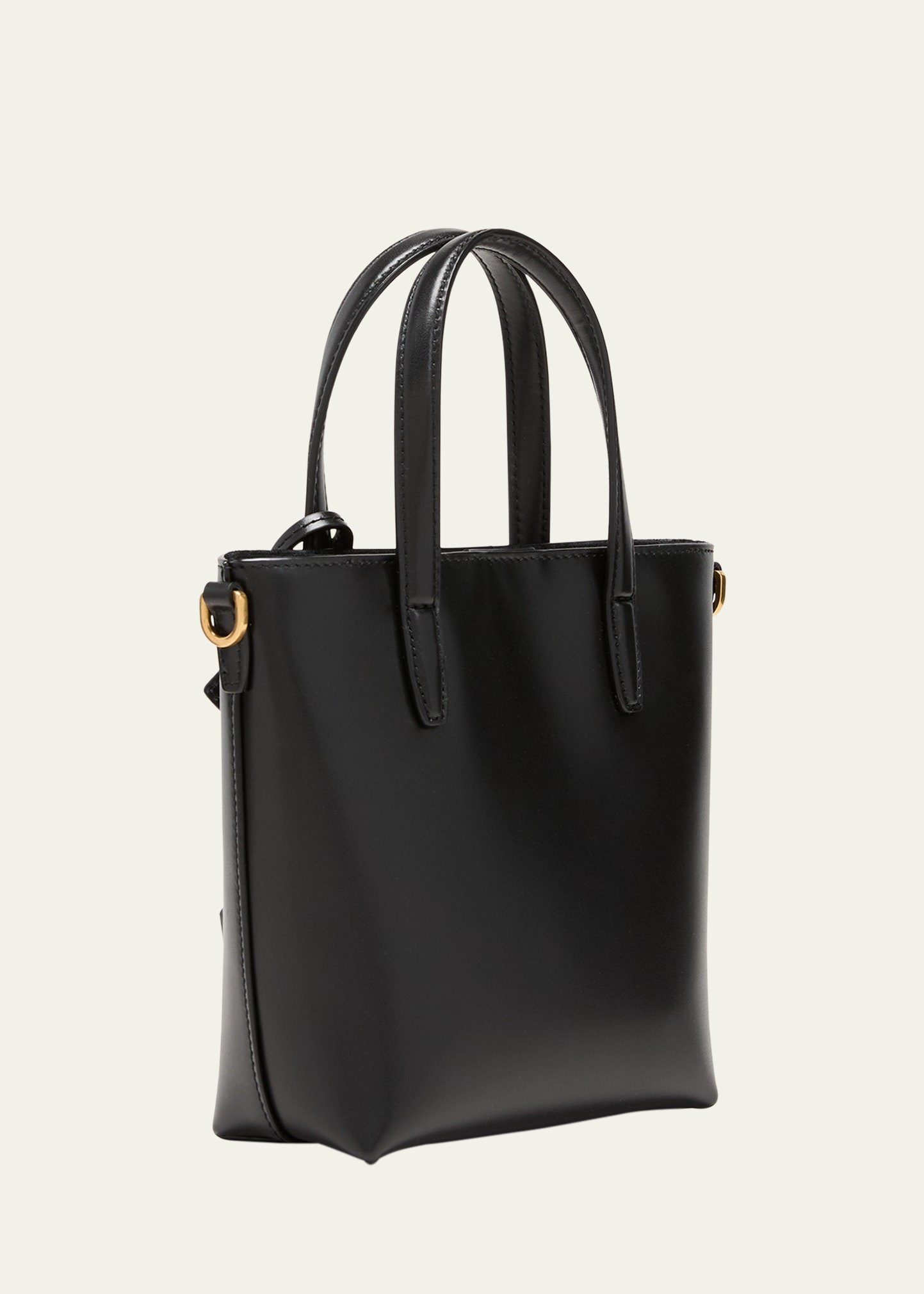 Toy Leather Shopping Tote Bag - 3