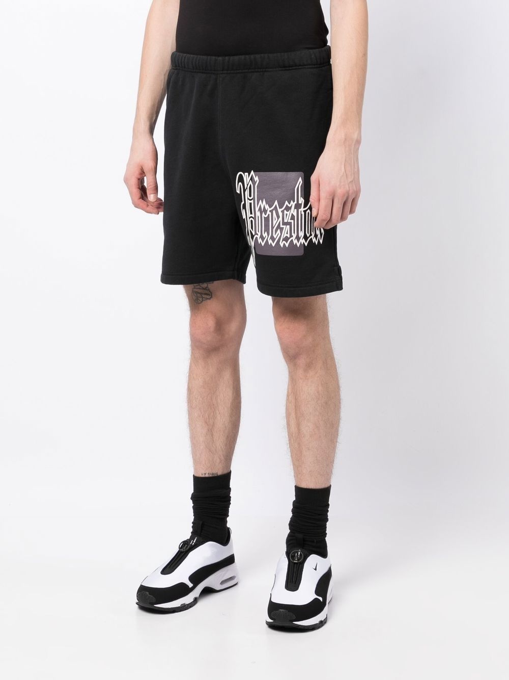 Color Blocks logo-print track shorts - 3