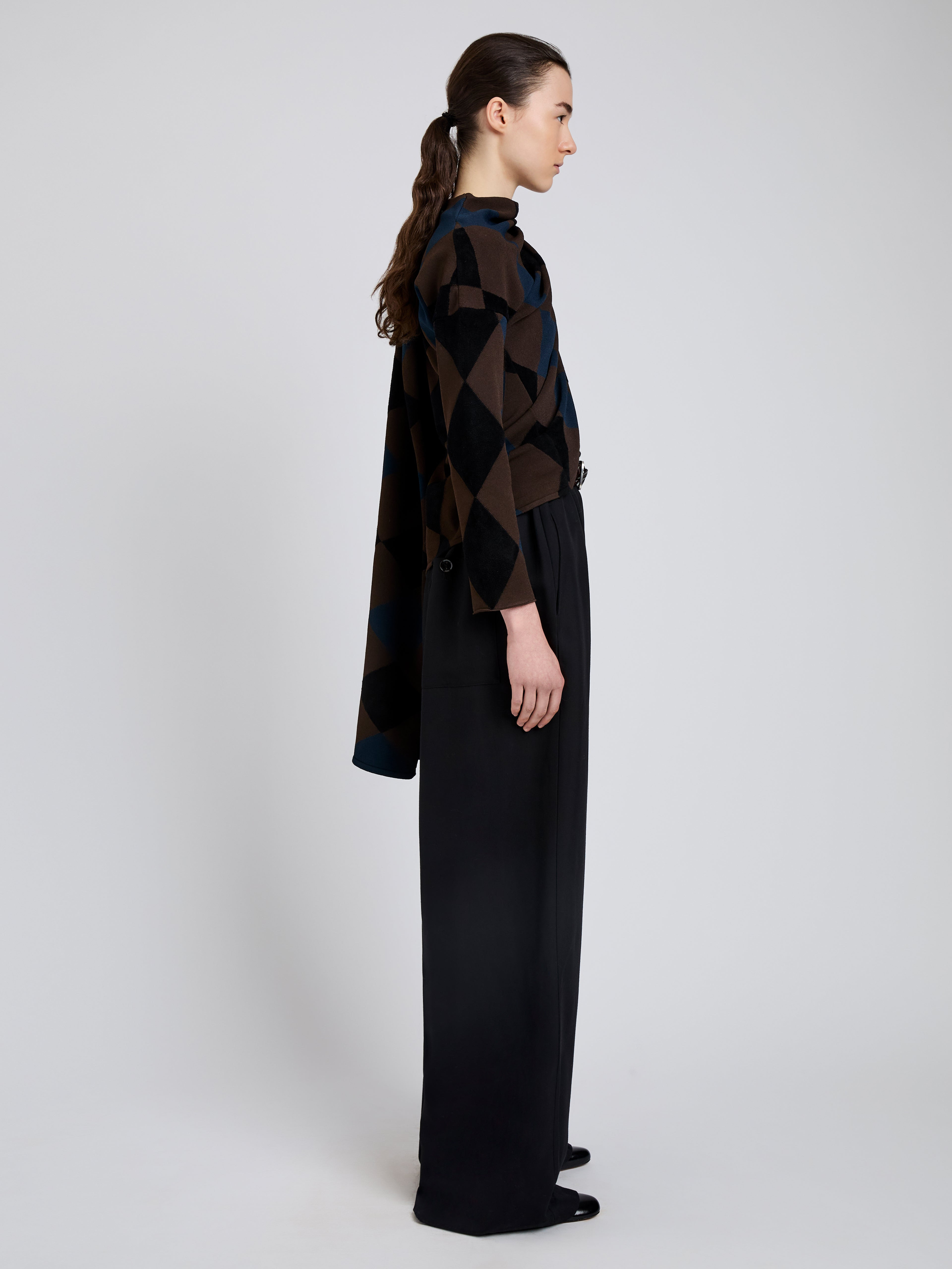 Salome Pant in Classic Twill - 3