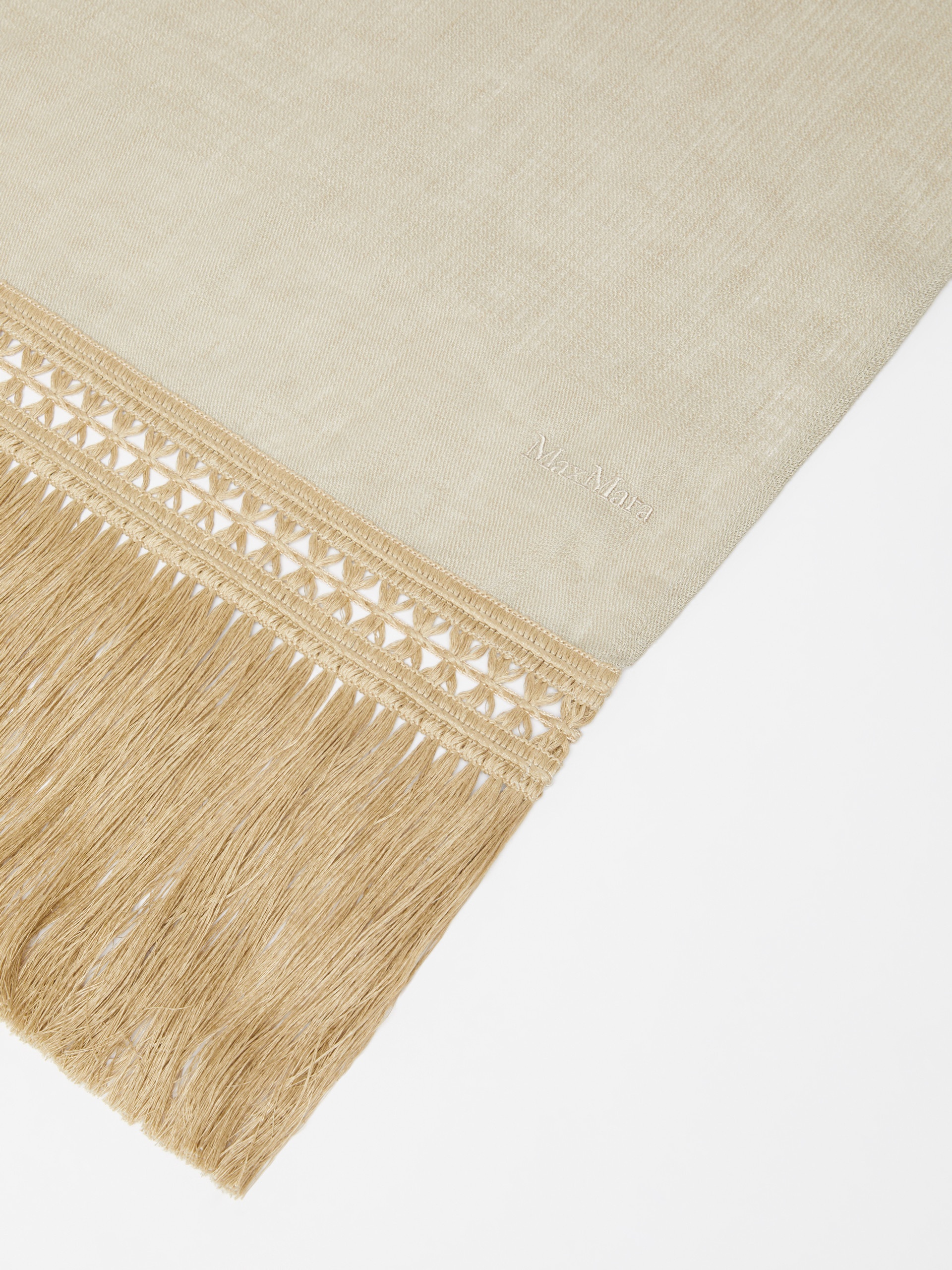 GRAMMO Linen yarn stole - 2
