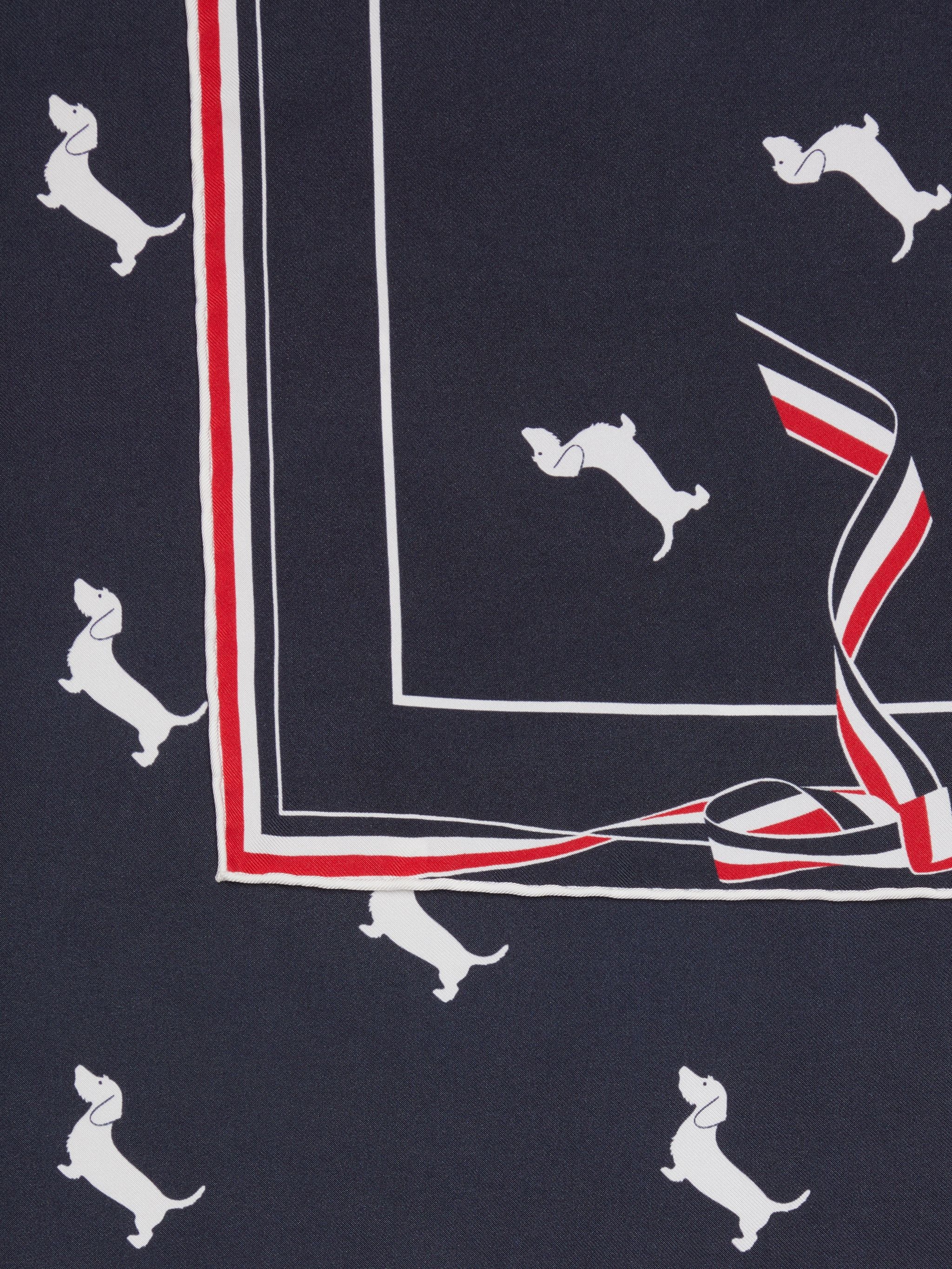 Hector-motif silk scarf - 2