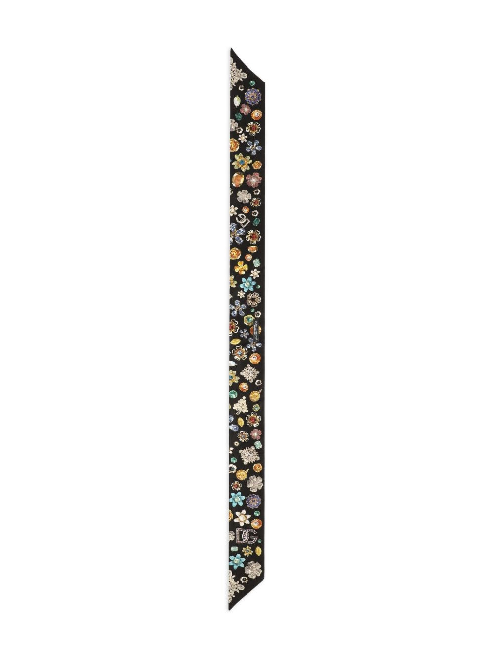 silk twill bandeau - 2