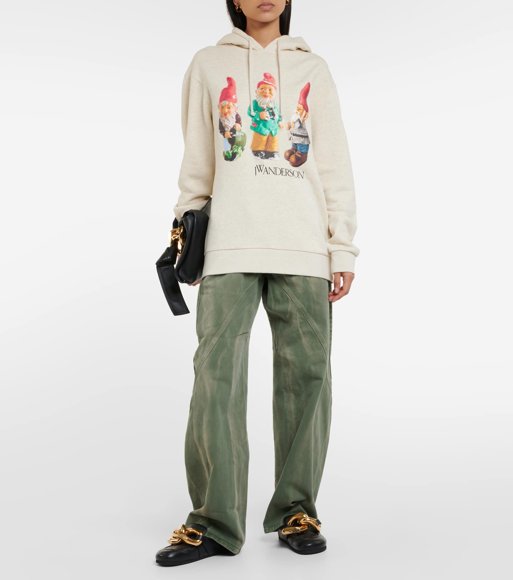 Gnome Trio cotton hoodie - 2